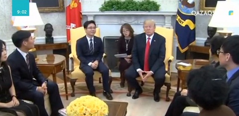 Трамп пен Ким Чен Ын Сингапурде кездеседі