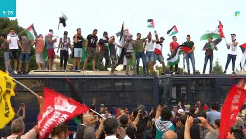 АҚШ елшілігінің Иерусалимге көшірілуіне қарсы шерулер тыйылмай жатыр