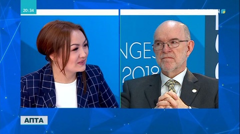 Еуразия мен Ресейдегі канадалық іскерлік қауымдастықтың төрағасы Жиль Бретонның Ұлттық арнаға берген эксклюзивті сұхбаты