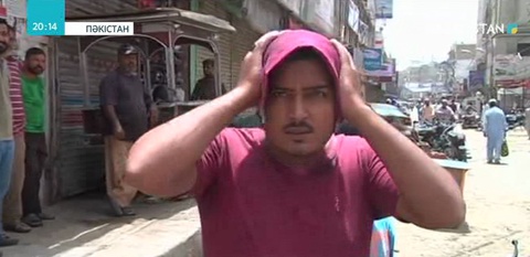 Пәкістанның Карачи қаласында күн 44 градуске дейін ысыды