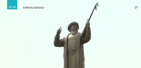 Алматы облысында Жамбыл Жабаев ескерткіші ашылды