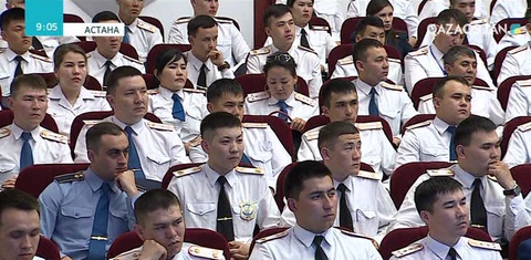 Астанада жас офицерлер слеті өтті