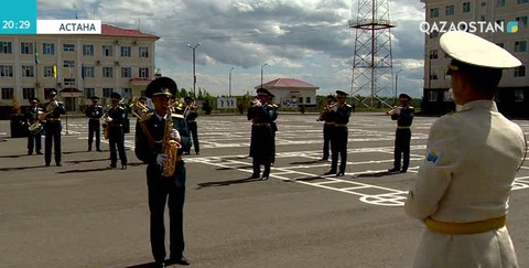 Ұлттық ұланның үздік оркестрі анықталуда