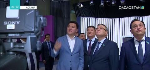 Сенаторлар «Қазақстан» республикалық телерадиокорпорациясының жұмысымен танысты