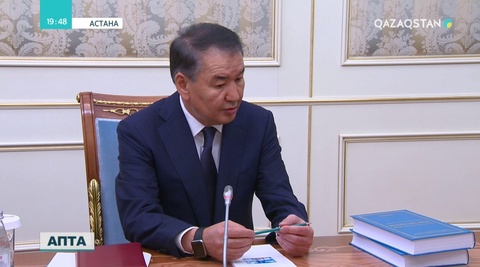 Елбасы Конституциялық кеңестің төрағасы Қайрат Мәмиді қабылдады