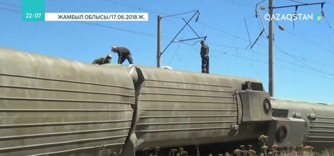 Шудағы пойыз апатына қатысты алдын ала болжам айтылды