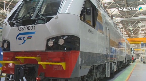 Қазақстандық электровоз алғаш рет экспортқа шығады