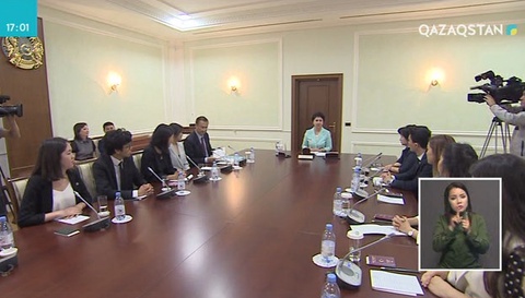 Ақордада Мемлекеттік хатшы Түркияда туып-өскен қазақ жастарын қабылдады