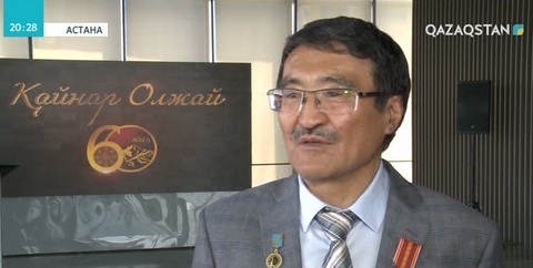 Қазақ телевизиясының ардагері Қайнар Олжай 60 жаста