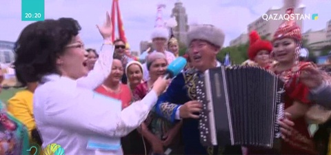 Ұлттық арна ұжымы Астана күніндегі халықтың салтанатын, көңіл-күйін көрерменге барынша көрсетуге тырысты