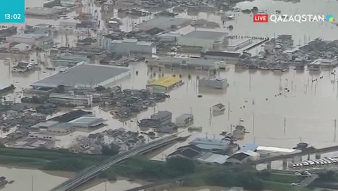 Жапонияда су тасқынынан 100 адам қаза тапты