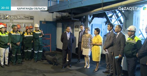 Қарағанды облысына барған Мәжіліс депутаттары «Ботақара жылу» ЖШС еңбек ұжымымен кездесті