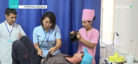 Түркістан облысындағы ауруханаға «Триаж» жүйесі енгізілді