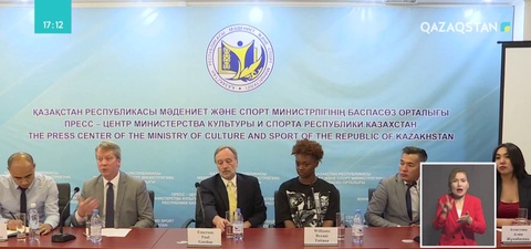 Елордада АҚШ-тан келген хореографтар шеберлік сабақтарын жүргізуде