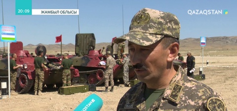 «Отар» әскери базасында армия ойындары оқу-жаттығуына дайындық басталды