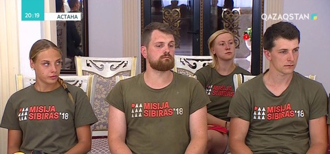 Литвалық экспедиция Қазақстанда