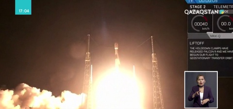 Илон Масктың Space X компаниясы орбитаға байланыс спутнигін ұшырды