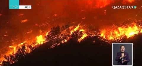 Калифорния тарихындағы алапат өрт тұтанды