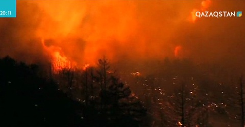 Әлемнің бірнеше елінде өрт қаулап жатыр