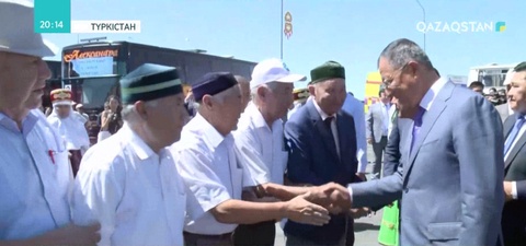 Облыс әкімдігі Түркістанға көшті