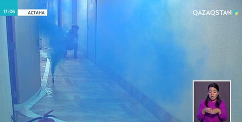 Астанада өртке қарсы оқу-жаттығу өтті