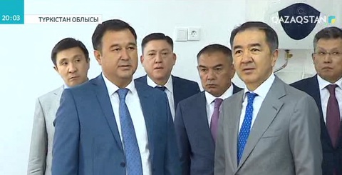 Үкімет басшысы Түркістан облысына барды