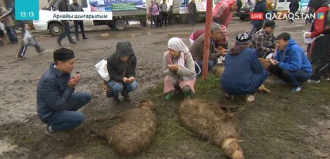 Мұсылмандар мерекесі қарсаңында құрбан шалушылар көп