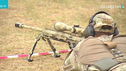 «Алтын үкі - 2018» халықаралық мергендер жарысында қазақстандық жауынгерлер бақ сынауда