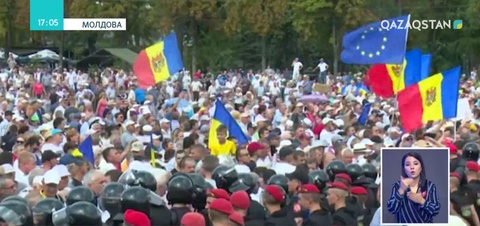 Кишиневте сот шешіміне қарсы шеру өтті