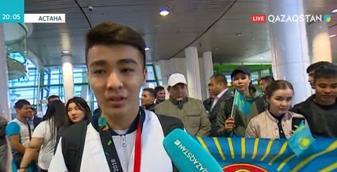 Азиядада топ жарған спортшыларымыздың алды елге орала бастады