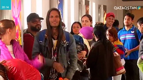 Венесуэлалықтар еліне  қайтып жатыр