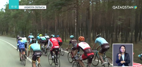 Бурабай баурайында «Бурабайк» дәстүрлі велошеруі ұйымдастырылды