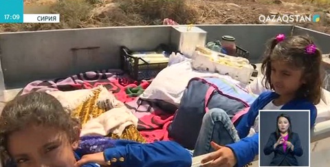 Идлибтен қашқан сириялықтар Бассоута қаласына барып жатыр