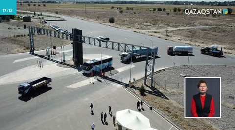 Табиғи газбен жүретін халықаралық автокеруен Қазақстанға жетті