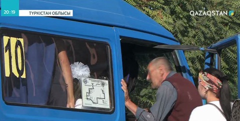 Түркістан облысында қоғамдық көлік қатынасы реттелмей отыр