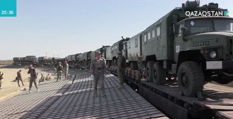 Әскерилер дабыл бойынша көтерілді