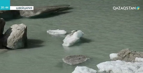 Швейцарияда қар азайып бара жатыр