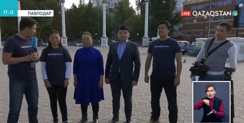 Моңғолиядағы қандасымыз бүркітші Айшолпан атажұртына келді