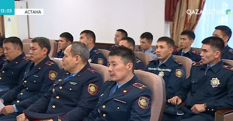 Тәртіп сақшылары сайысқа түсуде