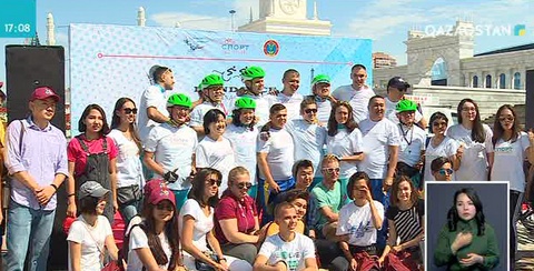 «Blind Race Astana – Paris» веломарафонына қатысушылар Қазақстанға оралды