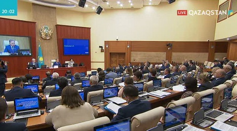Мәжілістің жалпы отырысы өтті