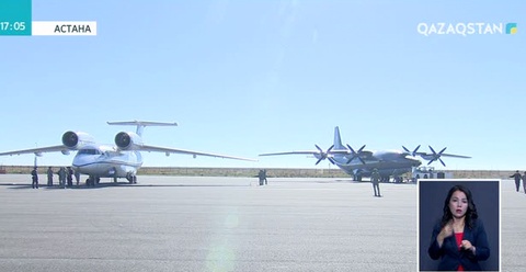 Жаңа ұшақ таныстырылды