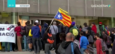 Каталонияда шерулер өтуде