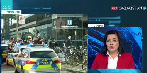 Германияның Кельн қаласындағы вокзалда белгісіз біреу өзге бір адамды кепілге алды