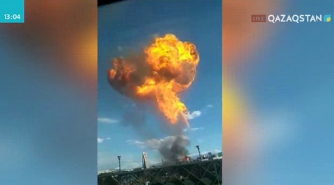 Мехикода ішімдік шығаратын зауытта өрт пен жарылыс болды