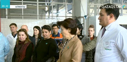 Алматыда Мәжіліс депутаттары өндіріс орындарын аралады
