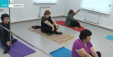 Алматыдағы «Белсенді ұзақ өмір сүру» орталығында зейнеткерлердің уақытты тиімді пайдалануына барлық жағдай жасалған