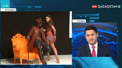 Парижде шоколадпен безендірілген киімдердің сән көрсетілімі өтті