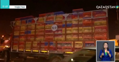 Үндістан астанасына жүк көліктерінің кіруіне тыйым салынды