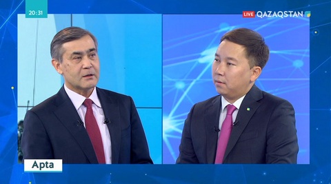 Қорғаныс министрі Нұрлан Ермекбаев «Аptа» студиясында қонақта
